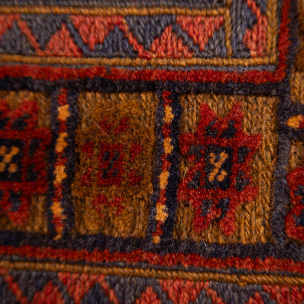 שטיח אוזבקי 00 אדום 190*155 | Uzbek