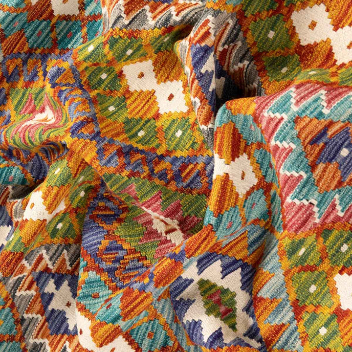 שטיח קילים אפגני 00 צבעוני 247*178