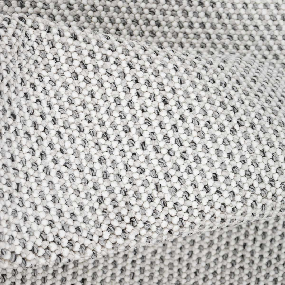 שטיח לופס 01 ראנר אפור כהה/קרם | Loops