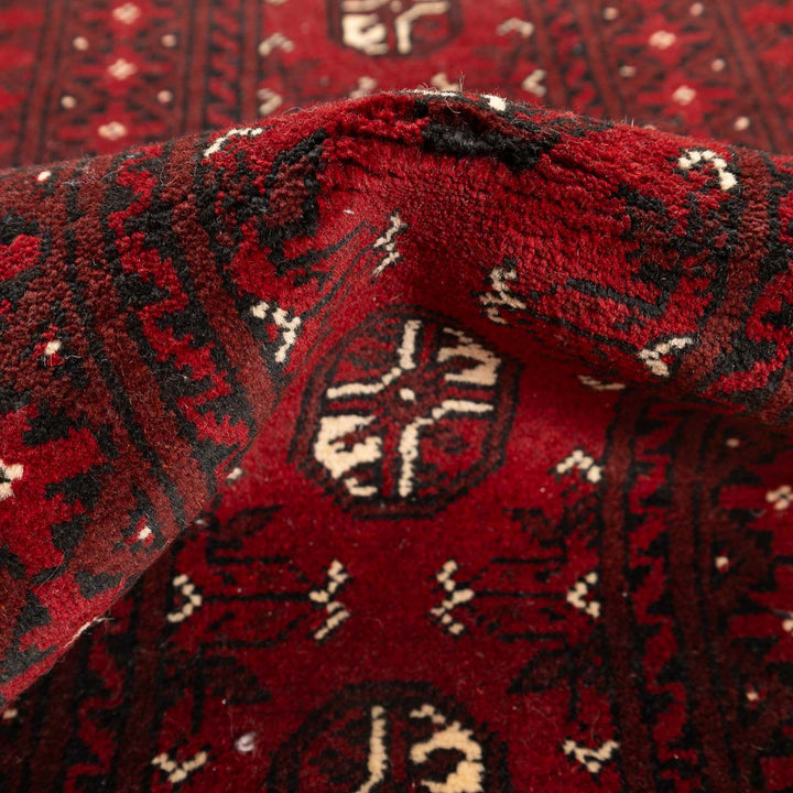 שטיח  אפגני בוכרה 00 אדום 150*50