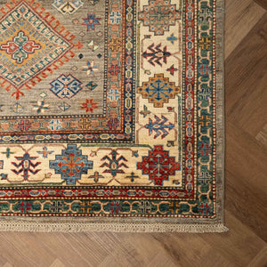 שטיח סופר קזאק 00 אפור  317*200 | Super Kazak