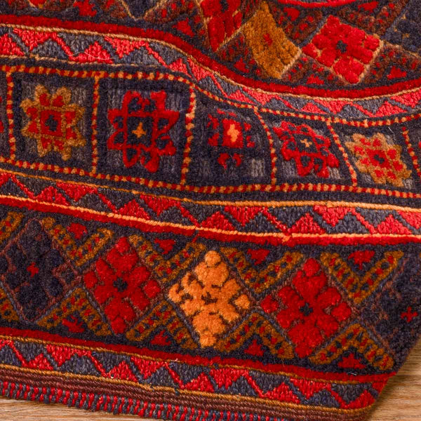 שטיח אוזבקי 00 אדום 191*159 | Uzbek