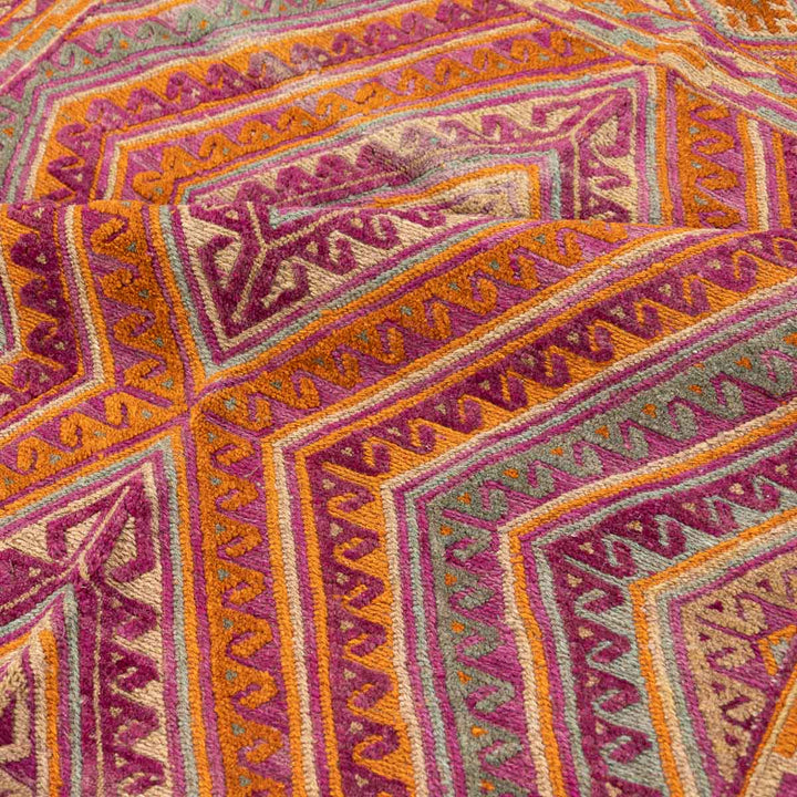 שטיח אוזבקי 00 אדום/כתום 180*150 | Uzbek