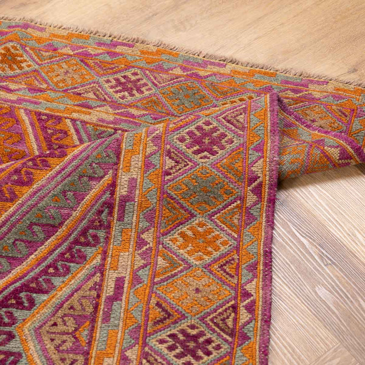 שטיח אוזבקי 00 אדום/כתום 180*150 | Uzbek