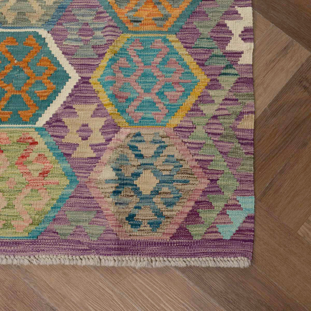 שטיח קילים אפגני 00 צבעוני 258*182