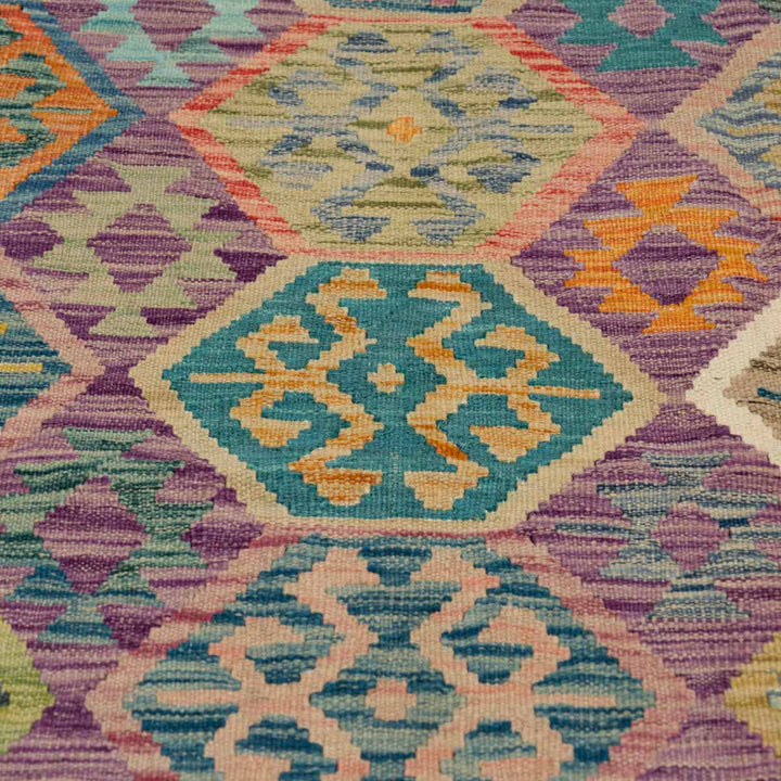 שטיח קילים אפגני 00 צבעוני 258*182