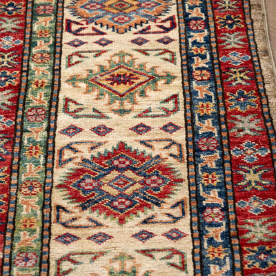 שטיח סופר קזאק 00 צבעוני 372*271 | Super Kazak