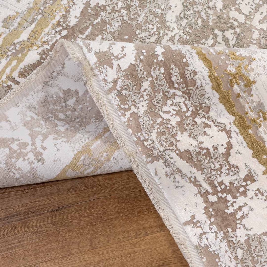 שטיח נול בוטיק 40 קרם\זהב  | Nool boutique