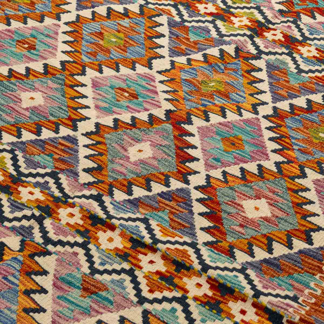 שטיח קילים אפגני 00 צבעוני 253*176