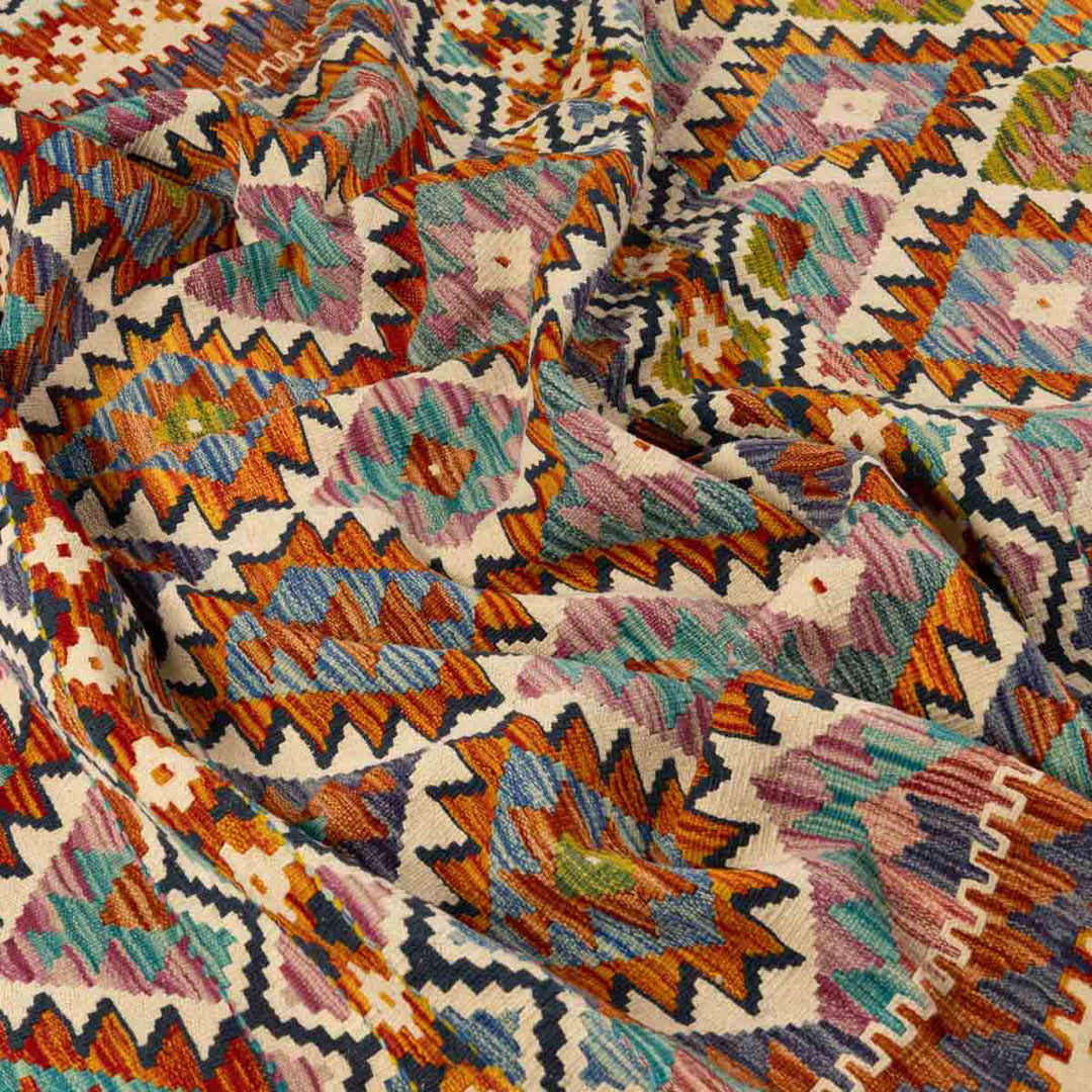 שטיח קילים אפגני 00 צבעוני 253*176