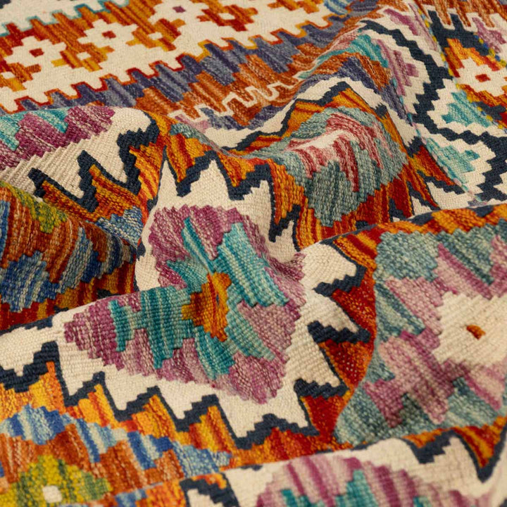 שטיח קילים אפגני 00 צבעוני 253*176