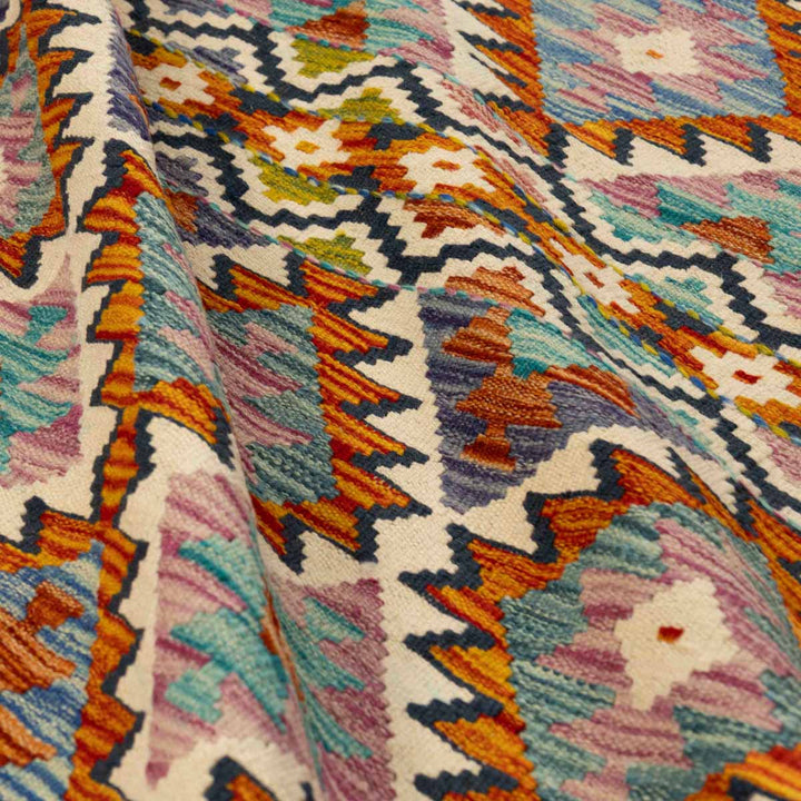 שטיח קילים אפגני 00 צבעוני 253*176