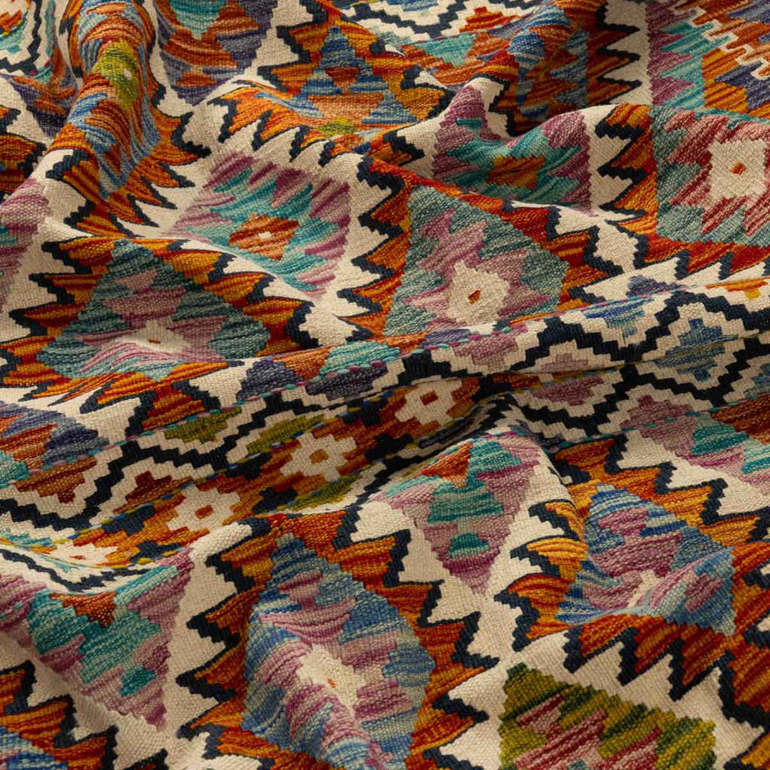 שטיח קילים אפגני 00 צבעוני 253*176