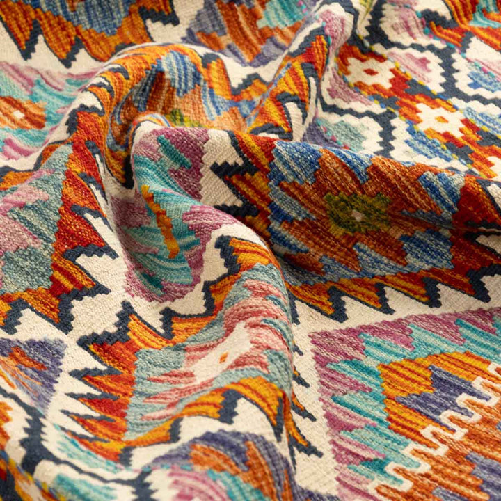 שטיח קילים אפגני 00 צבעוני 253*176