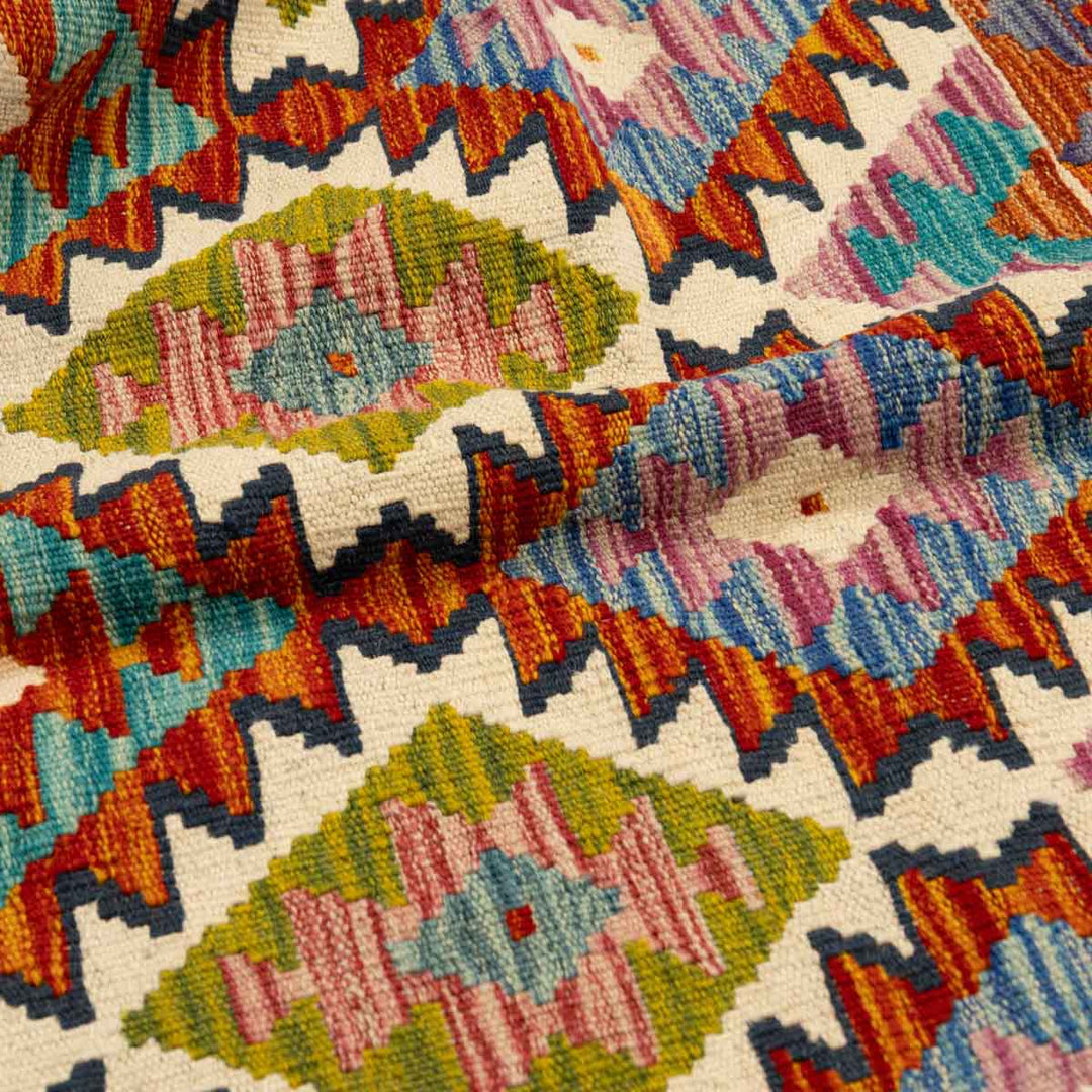 שטיח קילים אפגני 00 צבעוני 253*176