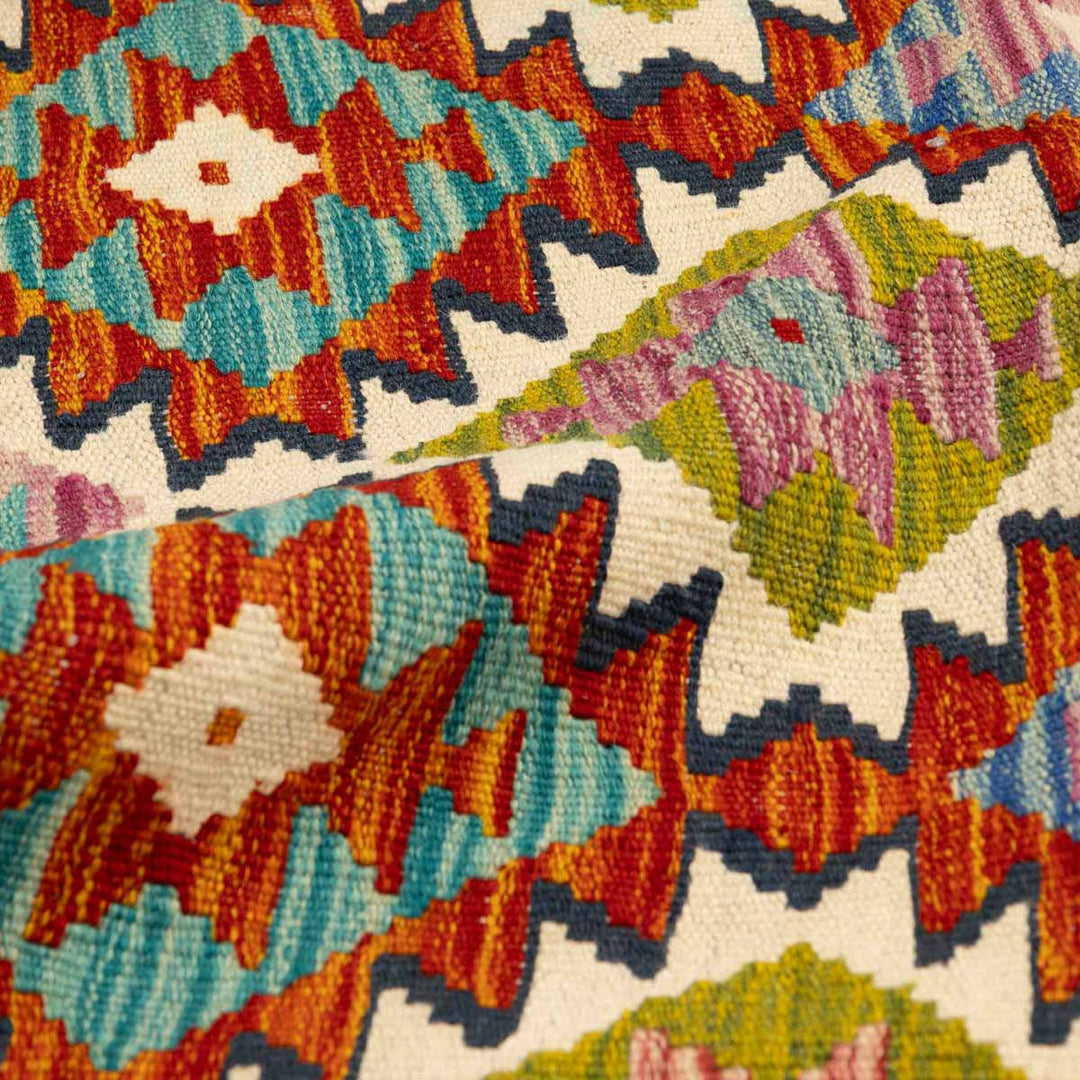 שטיח קילים אפגני 00 צבעוני 253*176