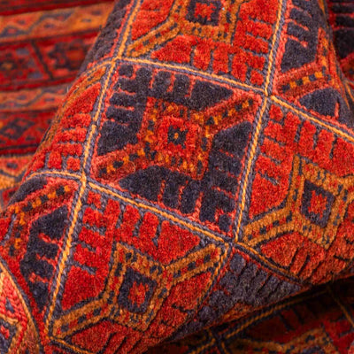 שטיח אוזבקי 00 אדום 187*152 | Uzbek