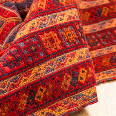 שטיח אוזבקי 00 אדום 187*152 | Uzbek