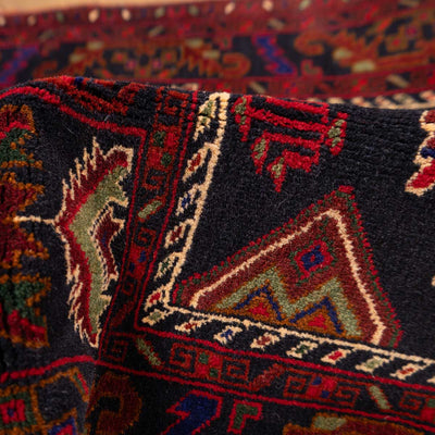 שטיח בלוץ' פרסי אדום 136*80 | Baluch