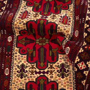 שטיח בלוץ' פרסי אדום 144*87 | Baluch