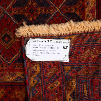 שטיח אוזבקי 00 אדום 187*152 | Uzbek