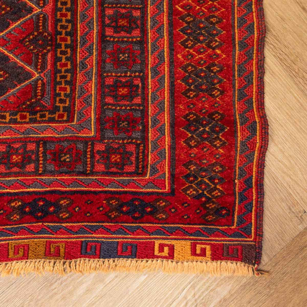 שטיח אוזבקי 00 אדום 184*157 | Uzbek