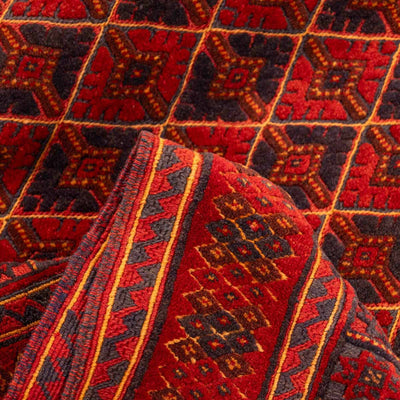 שטיח אוזבקי 00 אדום 184*157 | Uzbek