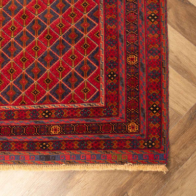 שטיח אוזבקי 00 אדום 182*153 | Uzbek