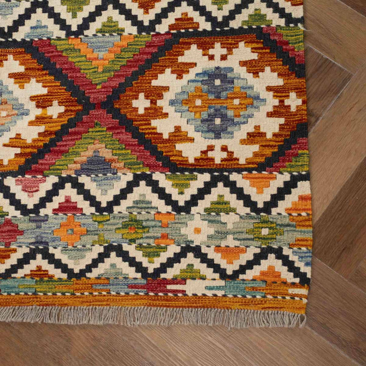 שטיח קילים אפגני 00 צבעוני 256*190