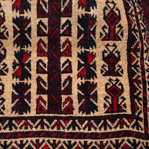 שטיח בלוץ' פרסי אדום 137*86 | Baluch