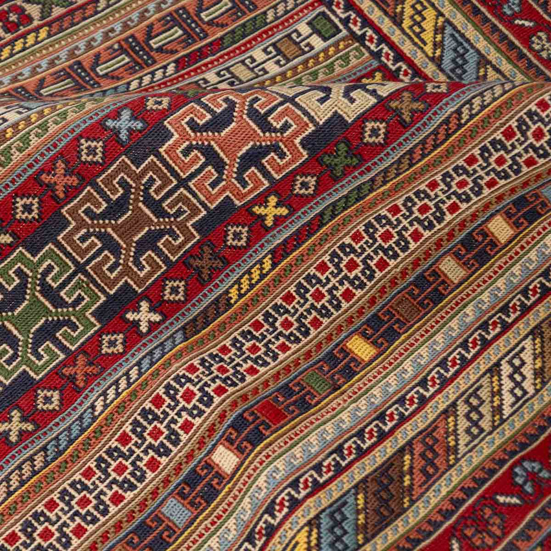 שטיח סומק פרסי 00 צבעוני 283*194 | Persian Sumak