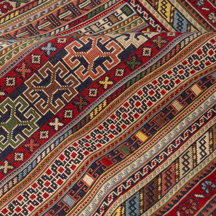 שטיח סומק פרסי 00 צבעוני 283*194 | Persian Sumak