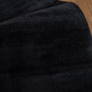 שטיח משי במבוק 01 שחור | Bamboo Silk