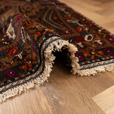 שטיח בלוץ' פרסי חום 134*89 | Baluch