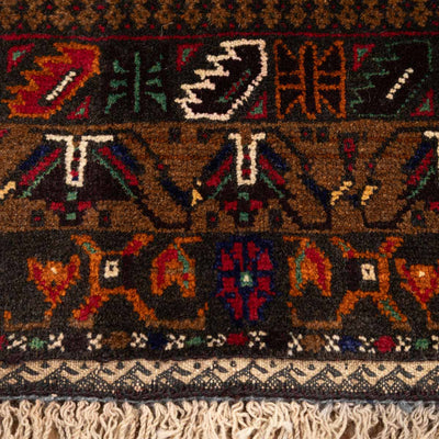 שטיח בלוץ' פרסי חום 134*89 | Baluch