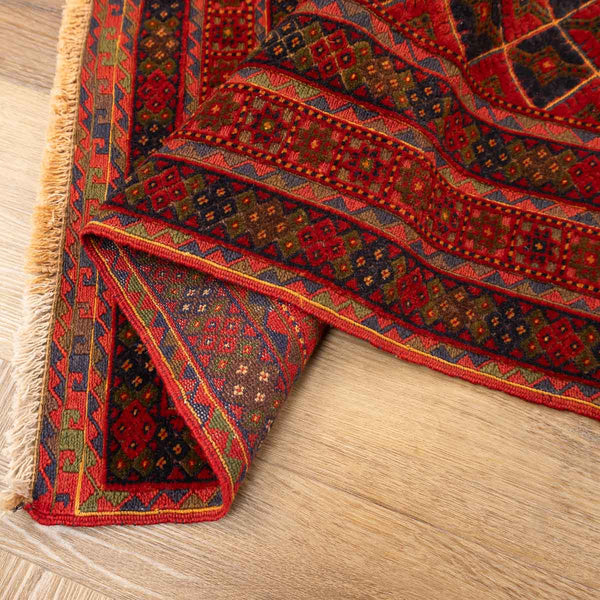 שטיח אוזבקי 00 אדום 190*148 | Uzbek