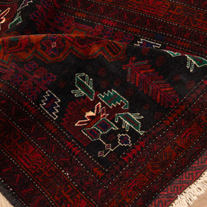שטיח בלוץ' פרסי חום 137*97 | Baluch