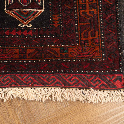 שטיח בלוץ' פרסי חום 137*97 | Baluch