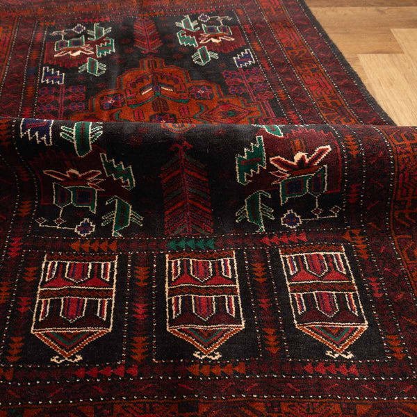 שטיח בלוץ' פרסי חום 137*97 | Baluch