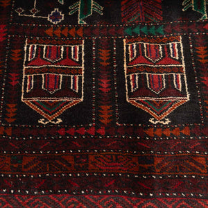 שטיח בלוץ' פרסי חום 137*97 | Baluch