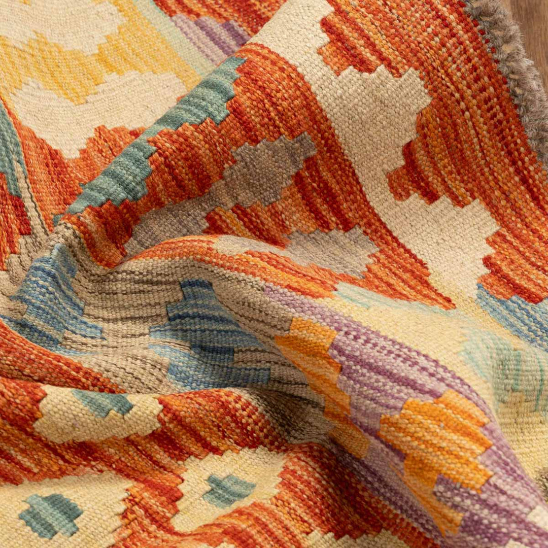 שטיח קילים אפגני 00 צבעוני 248*180