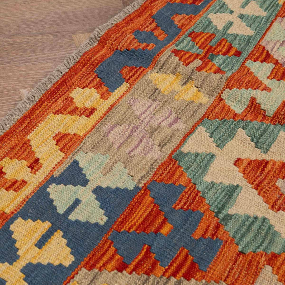 שטיח קילים אפגני 00 צבעוני 245*170