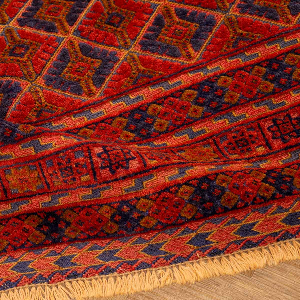 שטיח אוזבקי 00 אדום 196*160 | Uzbek