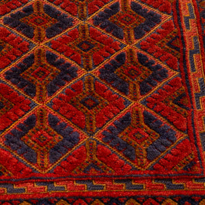 שטיח אוזבקי 00 אדום 196*160 | Uzbek