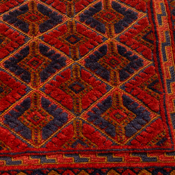 שטיח אוזבקי 00 אדום 196*160 | Uzbek