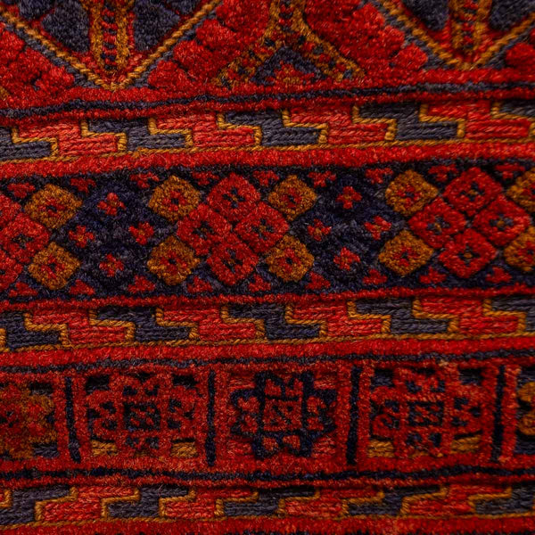 שטיח אוזבקי 00 אדום 196*160 | Uzbek