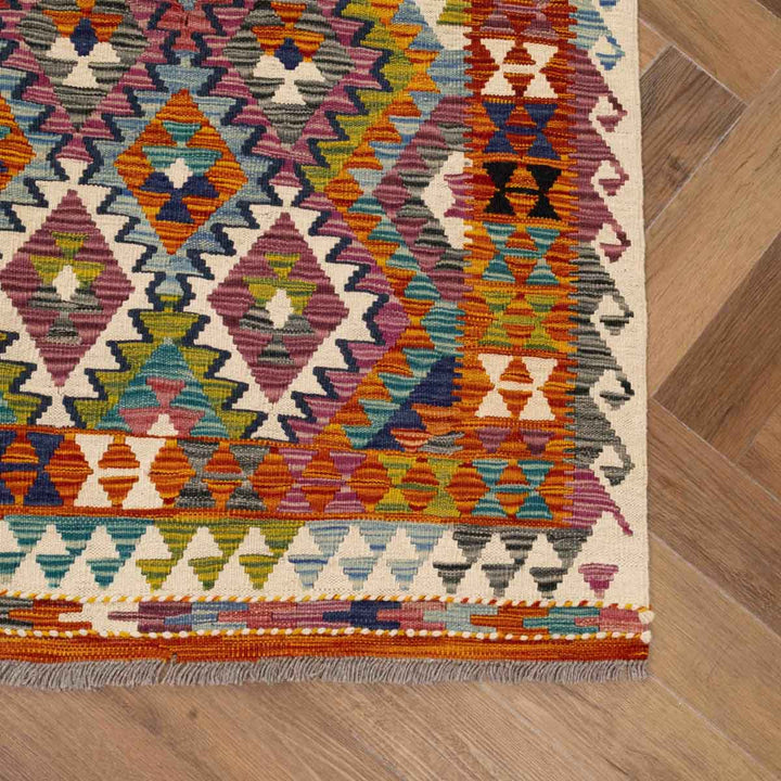 שטיח קילים אפגני 00 צבעוני 253*167