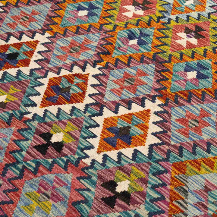שטיח קילים אפגני 00 צבעוני 253*167
