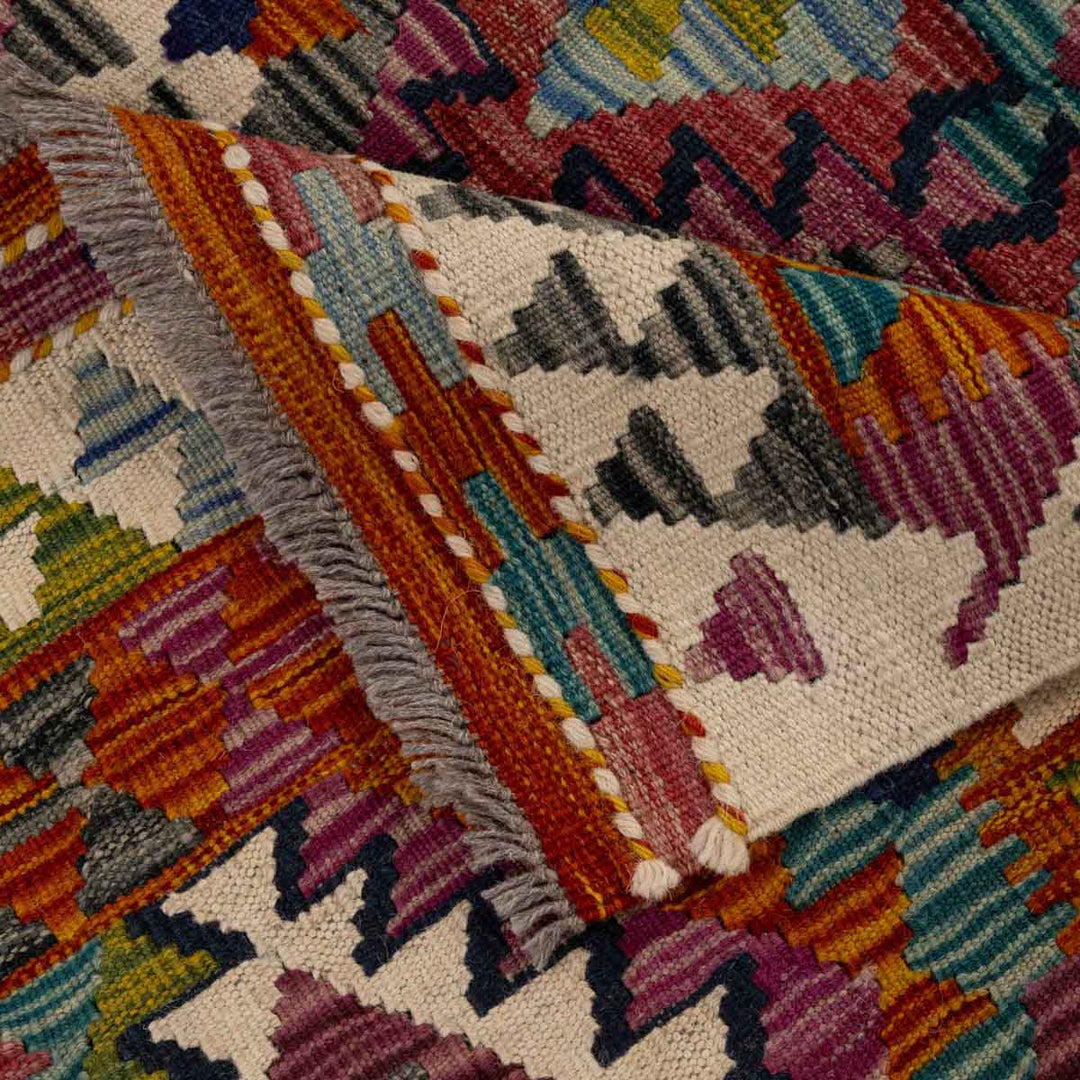 שטיח קילים אפגני 00 צבעוני 253*167