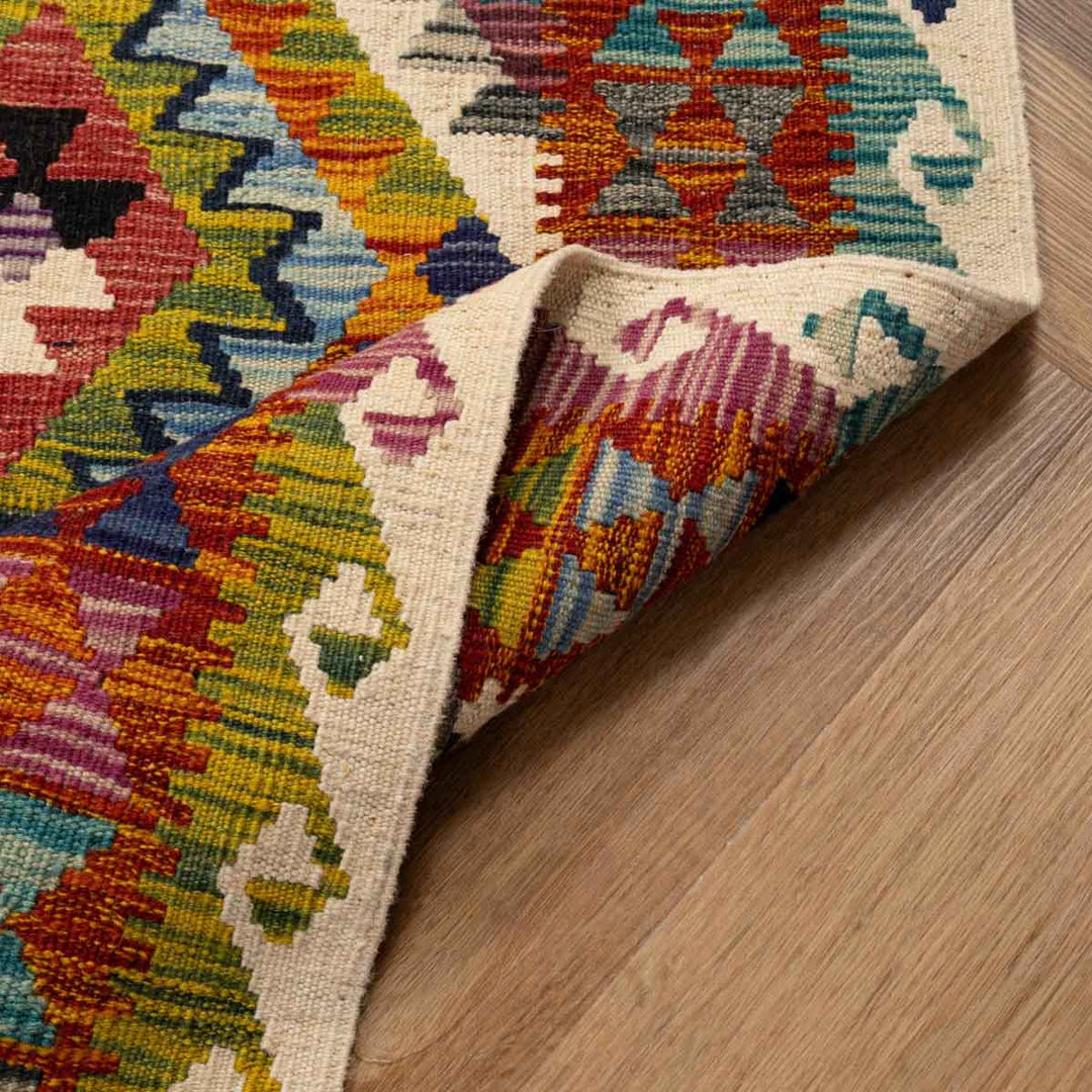 שטיח קילים אפגני 00 צבעוני 253*167